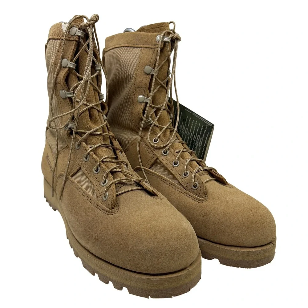 Belleville 790G Combat Boots Mens 12 R Tan New GORE-TEX Vibram Waterproof USA